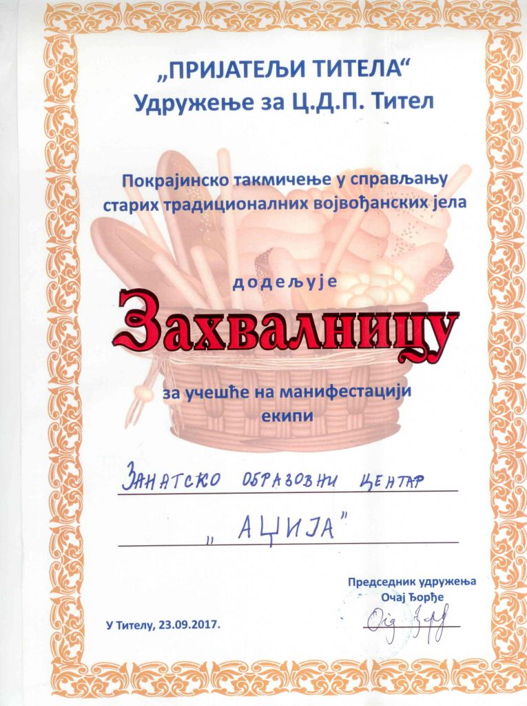 Udruženje za CDP Prijatelji Titela